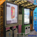 Customized double-side eco-friendly trash bin led display advertising board